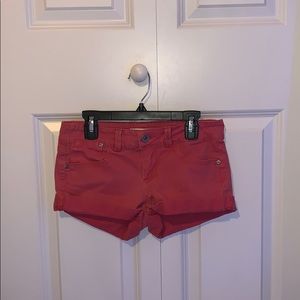 Red Bongo Jean Shorts
